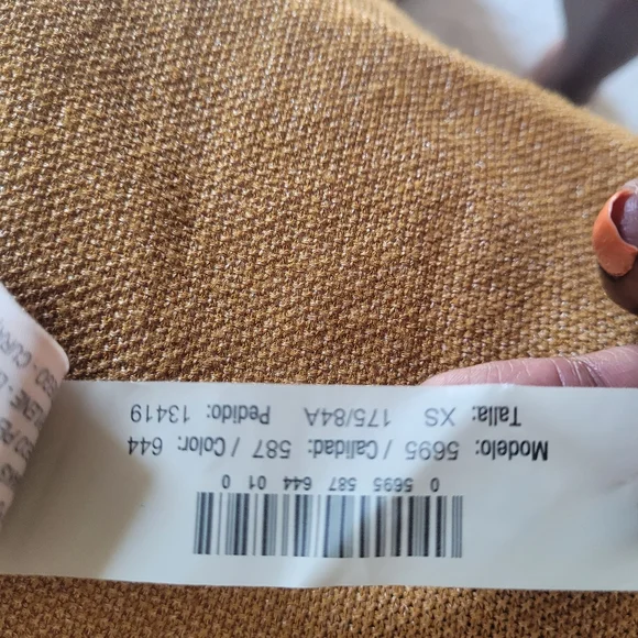 Mossimo Dutti brown cardigan. Size Extra small. - Picture 2 of 7